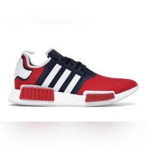 Adidas NMD R1 Red White and Blue Shoes Men’s Size 9.5